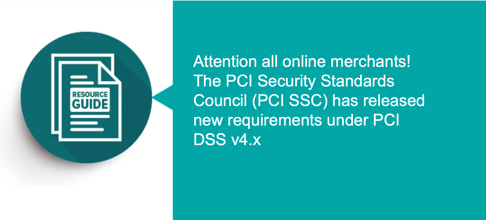 Important Update PCI DSS v4.0 New Requirements  for Online Merchants – ASV